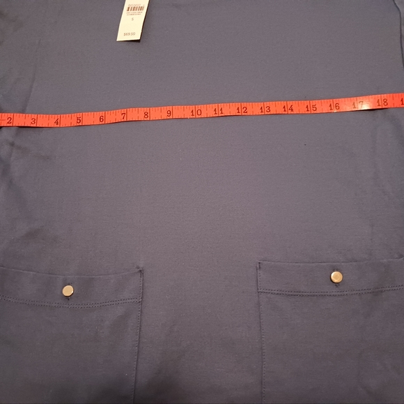 Ann Taylor Blouse S Blue NWT - Picture 12 of 13